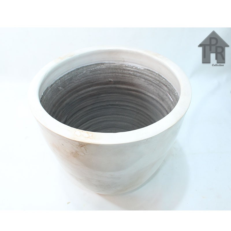 Pot Bunga | Pot Indoor / Pot Glossy / Pot Tanah Liat Finishing Duco D44-45