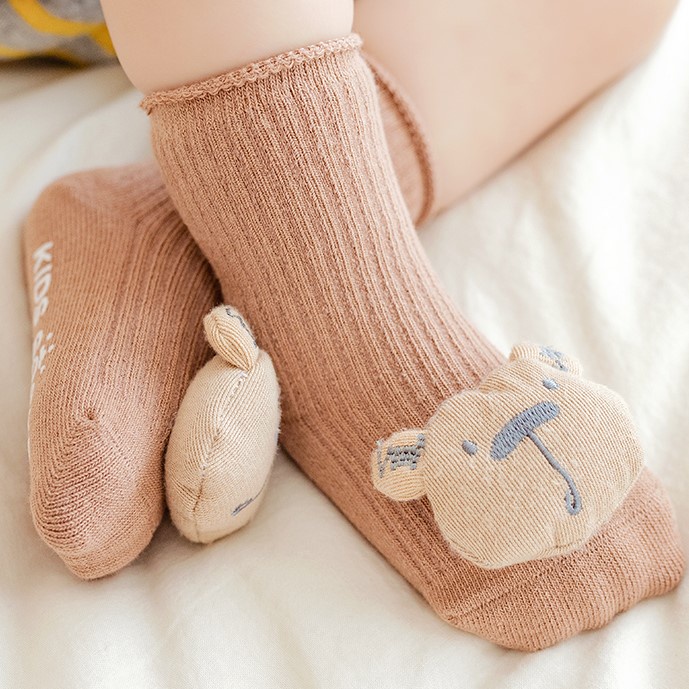 PGT -  JJD KAOS KAKI PREWALKER BAYI 3D KARAKTER BONEKA TIMBUL
