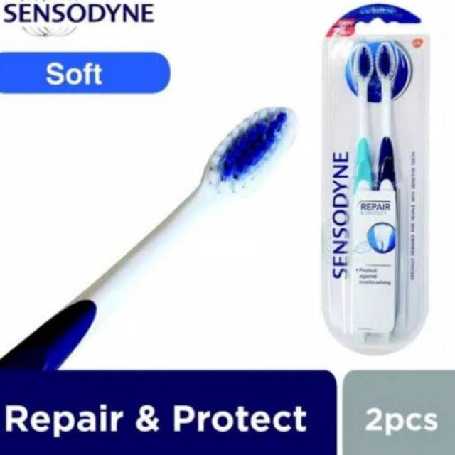 SIKAT GIGI Sensodyne Repair and Protect Soft isi 2pcs