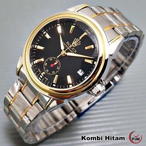 Jam tangan wanita rolex otomatis rolex skeleton automatic