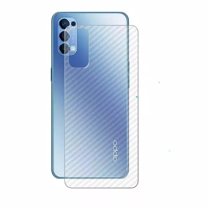 SKIN CARBON Anti gores BELAKANG OPPO RENO 5 / RENO 5F / RENO 5 PRO / RENO 4 / RENO 4 PRO / RENO 4F 2020