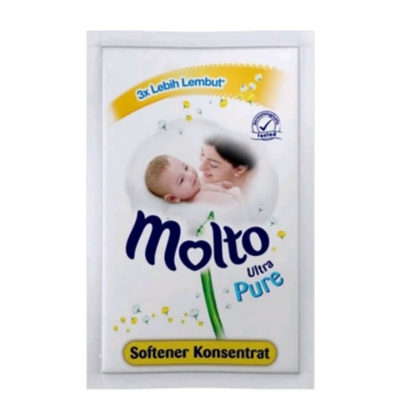 Molto Ultra Pure 20ml sachet @ 1000 ( 1 renceng isi 6 sachet )