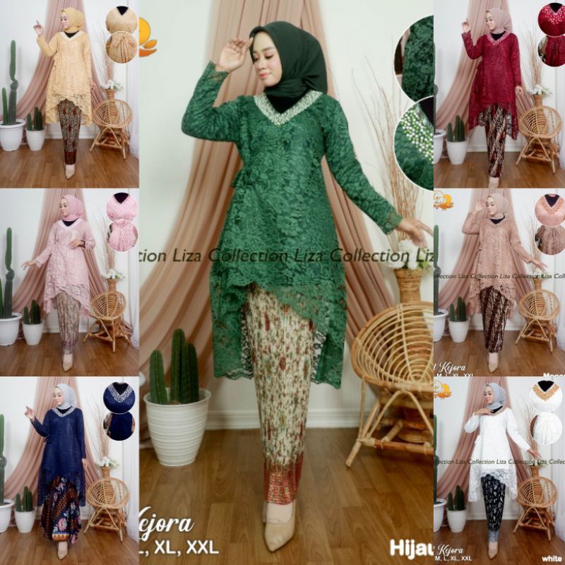 KEBAYA ORIGINAL//SET KEBAYA BRUKAT KEJORA//Kode LZ