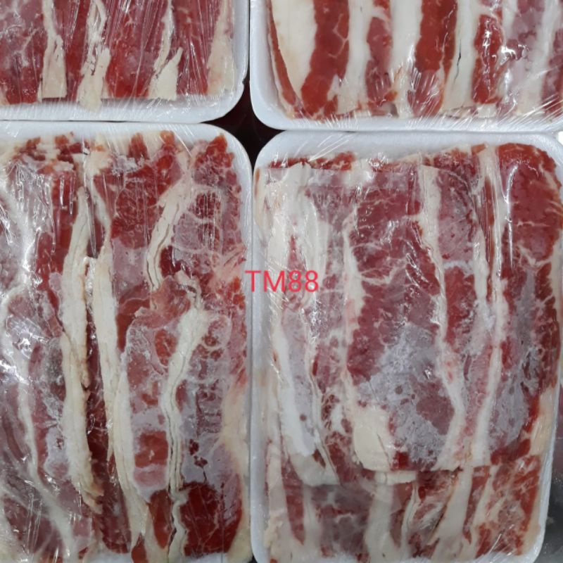 

SLICE BEEF USA AMERIKA/DAGING TIPIS USA IMPORT