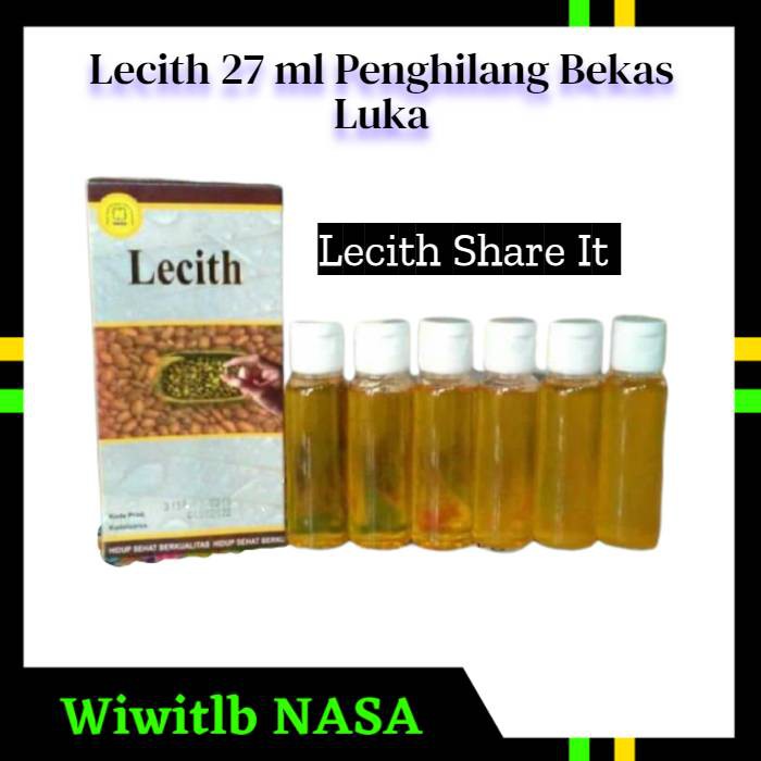 LECITH 27 ml Original NASA Penghilang Keloid / Korengan dan Bekas Luka Ampuh