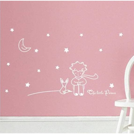 ISHOWTIENDA Wall Decal - Stiker Dinding The Little Prince