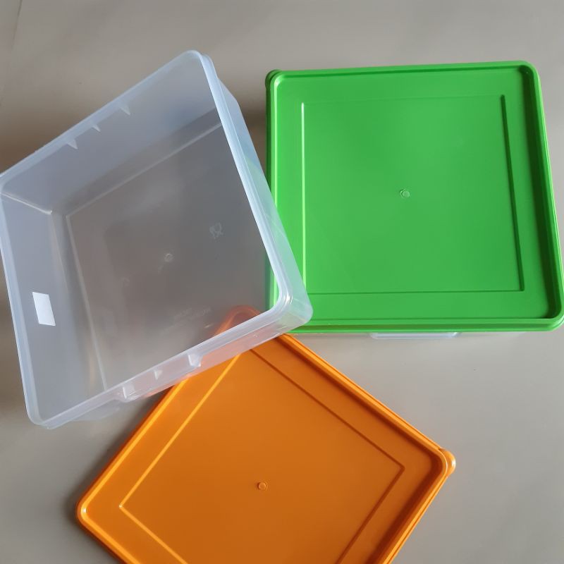 Tempat kue lapis Box Kue Lapis Bika ambon | Tempat Kue Basah| Wadah kue basah 20x20cm/ kotak kue lap