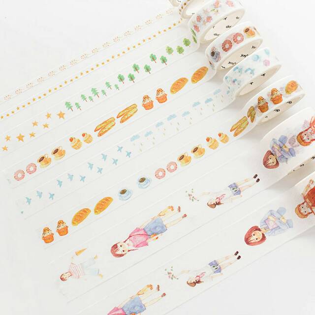 

Romance of Girl Assorted Masking Tape Set