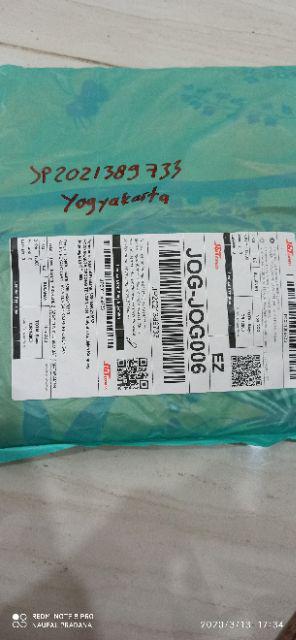 Aserehe Zigzag Tunik Jumbo Batik Mataraman Sogan Camaline Seragam Kantor Kerja Tunic Batik Modern Xl