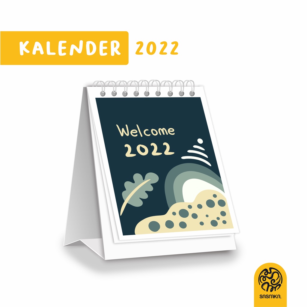 

Kalender Meja Mini 2022 Tipe Portrait Dilengkapi Libur Nasional