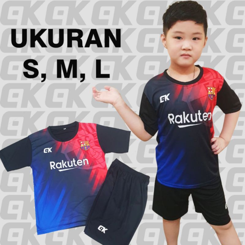 COD kaos Bola Anak Umur 6-12 Tahun/Baju Bola Anak/setelan Bola anak laki-laki/Kaos Bola Murah/Jersey