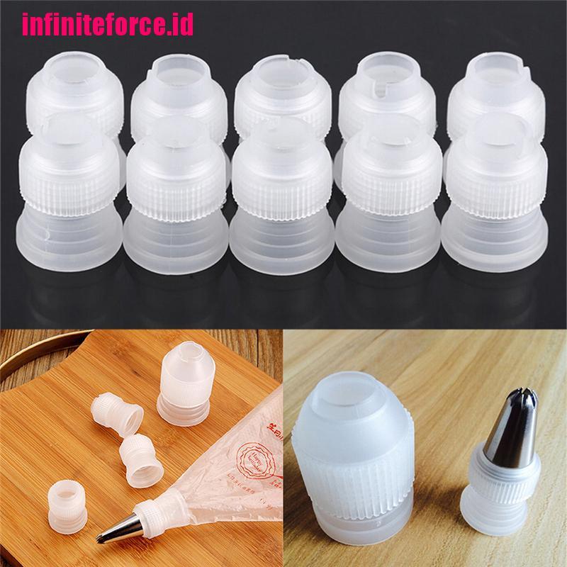 10pcs Cake Decorating Couplers Decorating Kit Bakery and Pastry Equipment