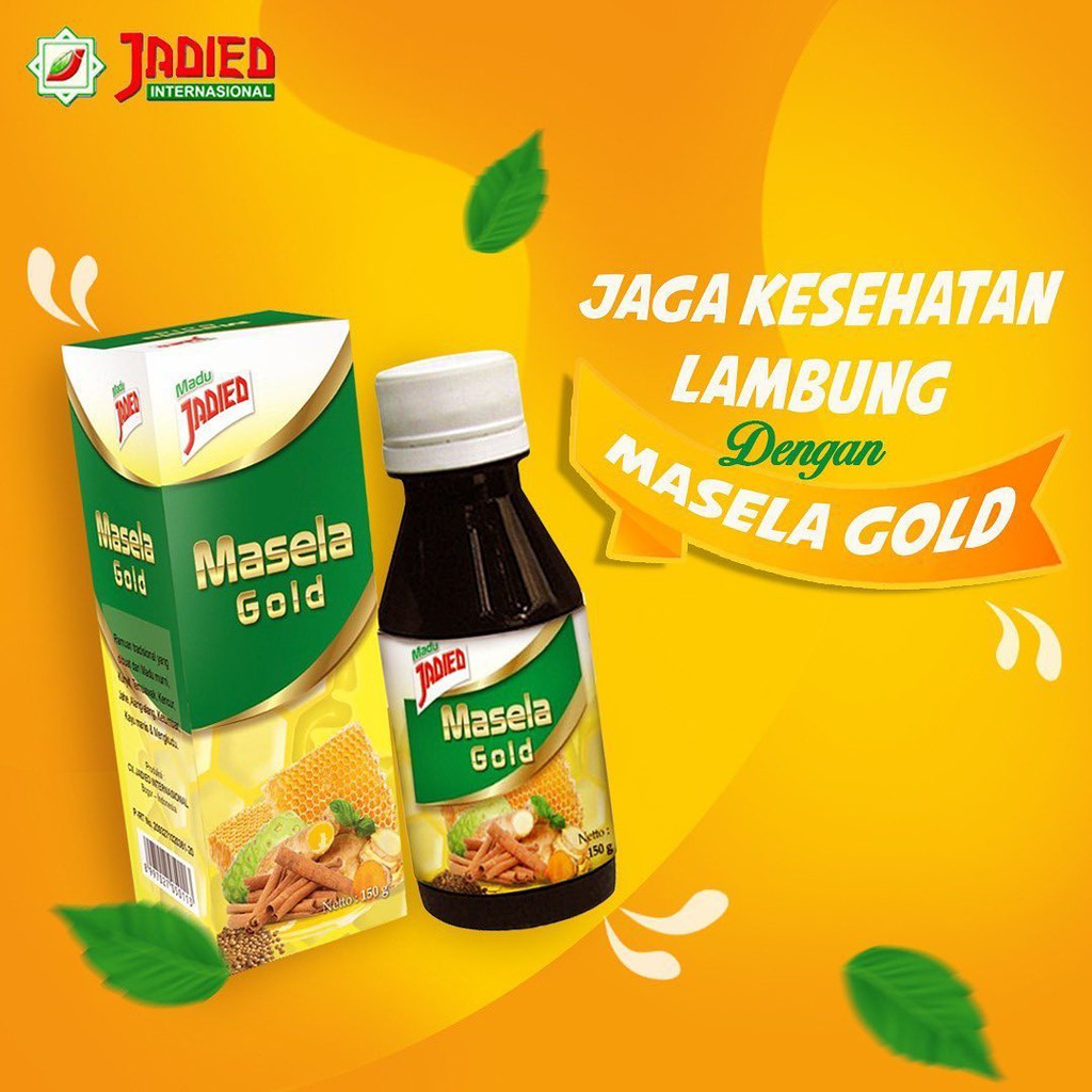 JADIED Masela Gold / Madu Sakit Maag / Madu Asam Lambung / Madu Gerd / Obat Sakit Maag Asam Lambung