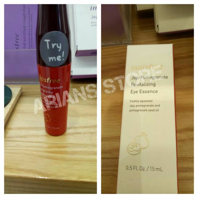 Jual Innisfree Jeju Pomegranate Revitalizing Eye Essence 15ml Shopee