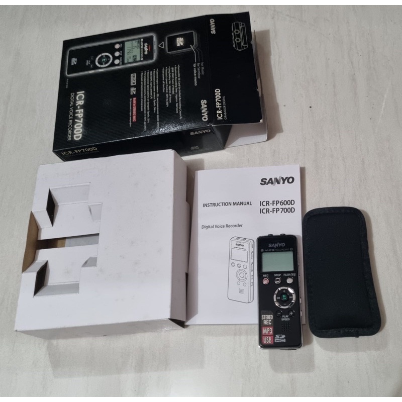 Recorder Sanyo ICR FP700D