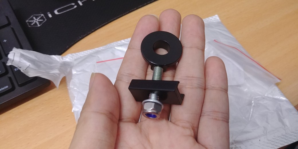 Kunci Pas Pengencang Rantai Sepeda Warna Hitam