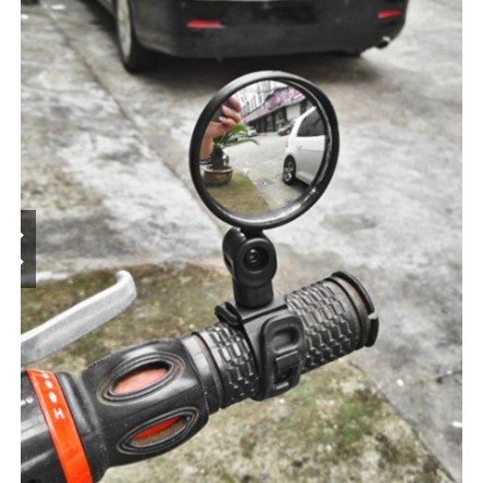 Kaca Spion Sepeda Rotateable Bisa Putar 360 Derajat Mirror Bike