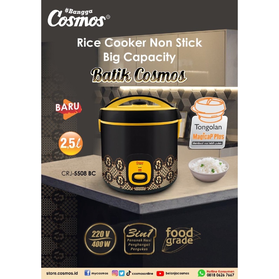 MAGIC COM COSMOS CRJ 5508 BC BATIK COSMOS 2,5 LITER