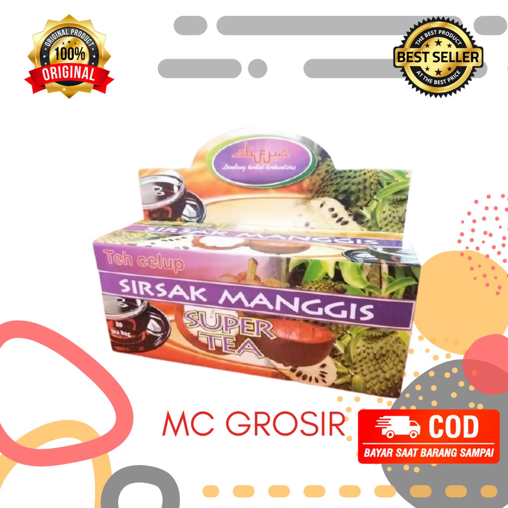 

Teh Sirsak Manggis SUPER TEA Alifya Teh Celup Herbal