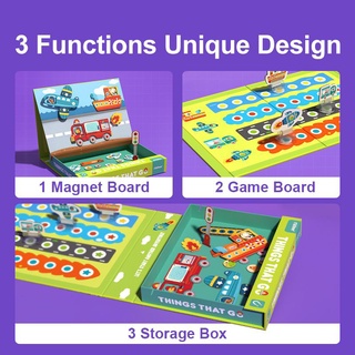 Image of thu nhỏ Mideer Magnetic Activities Dress Up Game Mainan Edukasi Anak montessori puzzle magnet activit #2