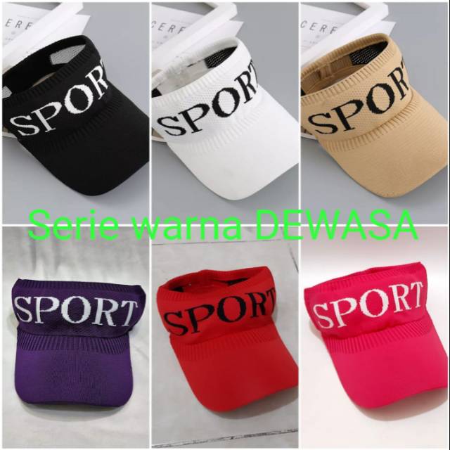 Topi golf rajut import