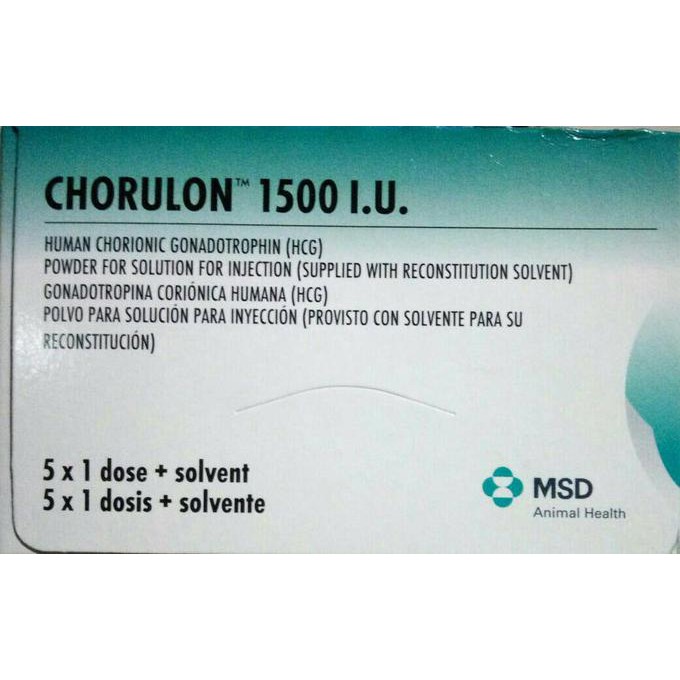 

Hormon Ikan HCG Chorulon 7500iu