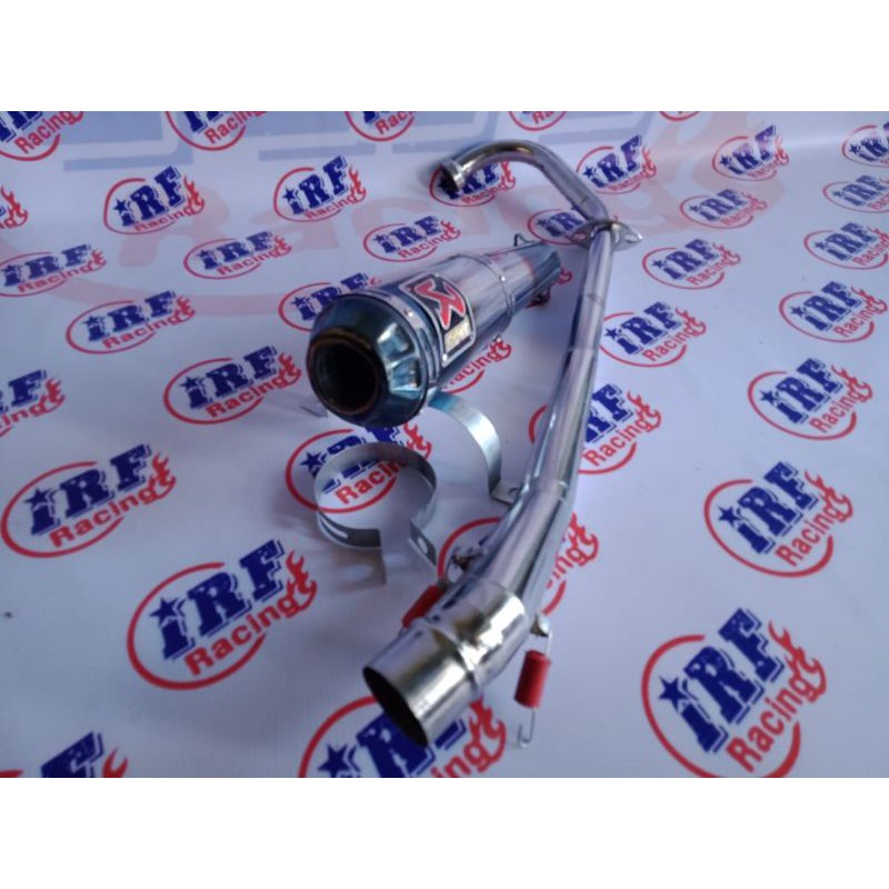 knalpot racing Akrapovic buat motor Vixion old,Vixion new