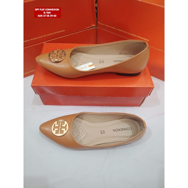 SEPATU WANITA / FLAT SHOES CONNEXION BRANDED MATAHARI MURAH FLTSHSCNNX229