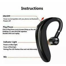 HEADSET BLUETOOTH S109 NEW