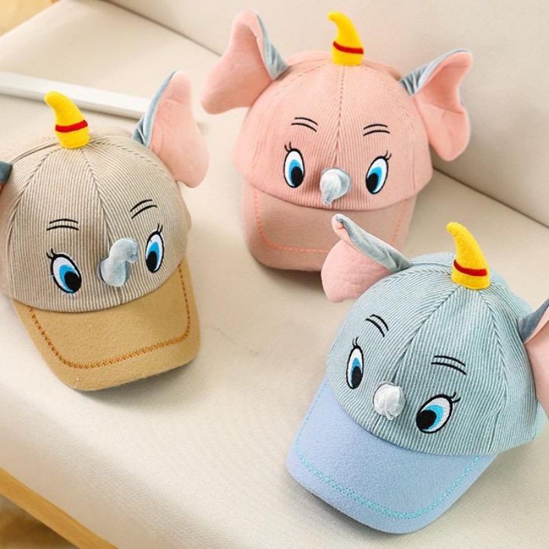 TOPI BASEBALL ANAK 0-3 Tahun MOTIF GAJAH CBKS VC-3