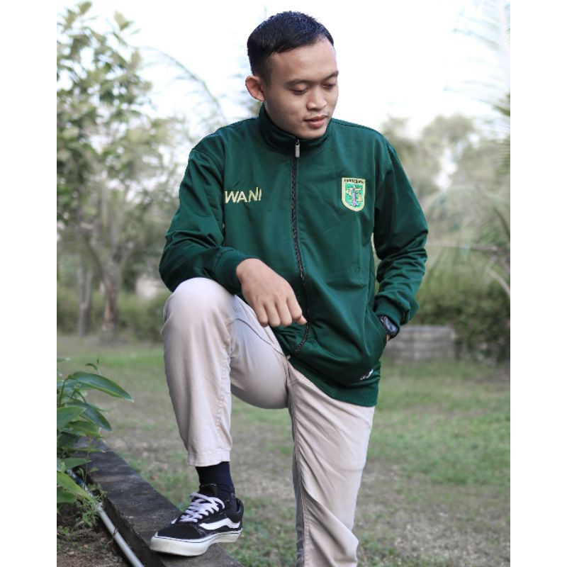 Jaket Persebaya Surabaya Tracktop Wani Green Force XL Premium