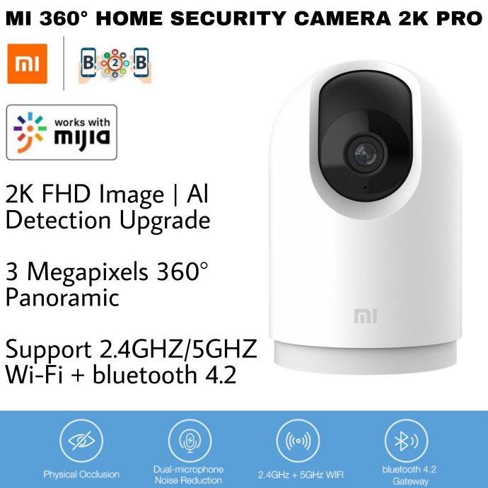 XIAOMI CAMERA CCTV 360 2K PRO IP CAM - Mi Home Security Camera