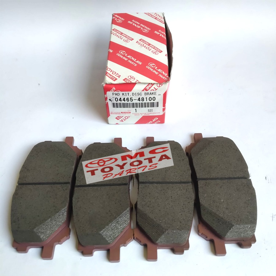 Brake Pad Kampas Rem Depan Toyota Lexus Harrier 04465-48100