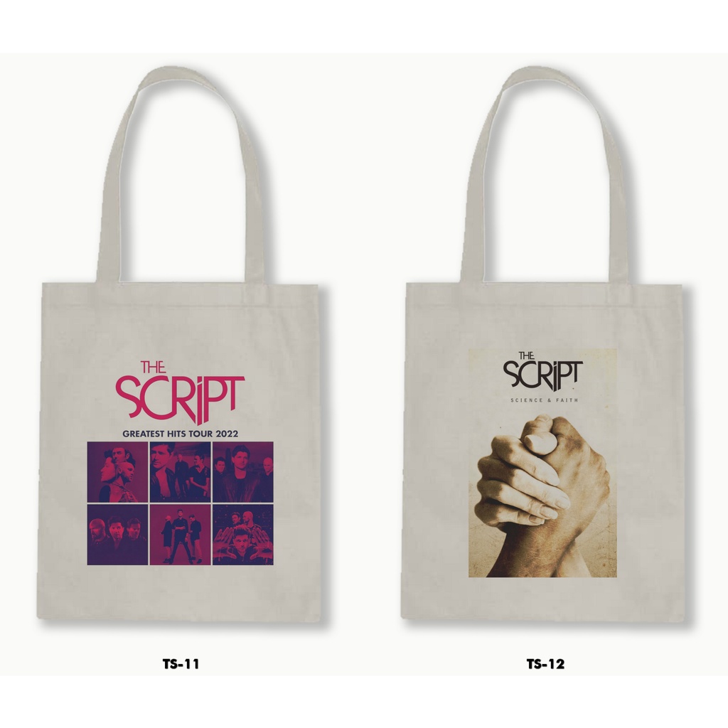 TOTE BAG BLACU - THE SCRIPT .01