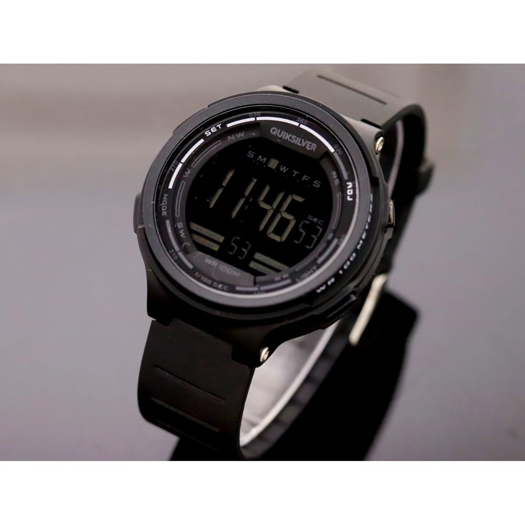 JAM TANGAN PRIA QUIKSILVER DIGITAL RUBBER DIAMETER 4,6 CM || JAM TANGAN FASHION QUICKSILVER QS