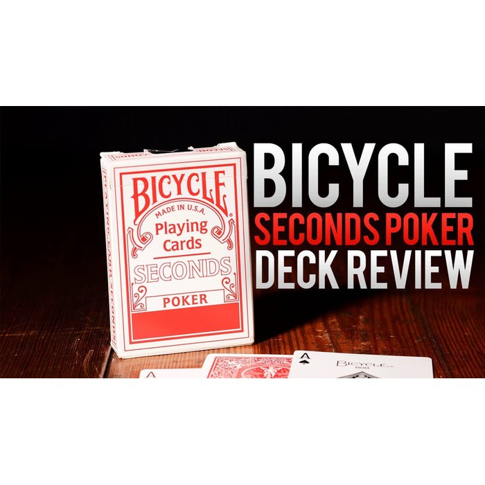 Bicycle Seconds Red Poker Playing Card Import America Limited