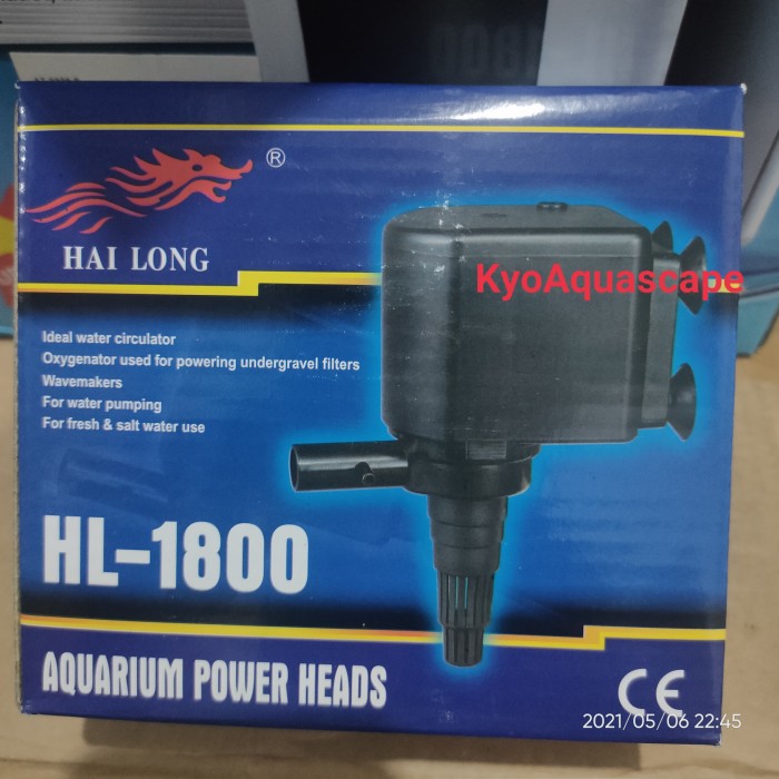 power head / pompa hailong HL-1800 2000L/h max 1.5M HL 2000