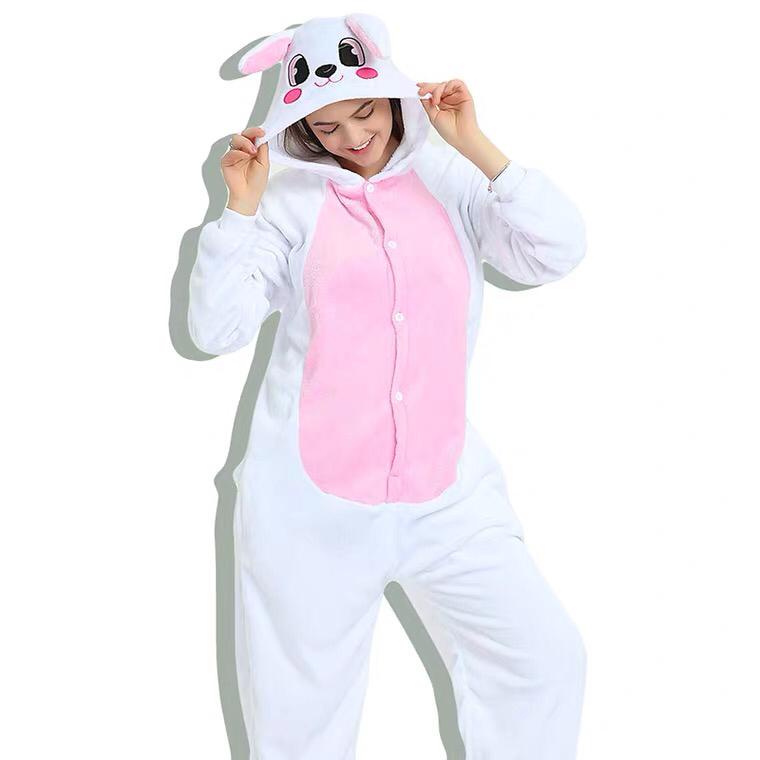 BAJU ONESIE KELINCI RABBIT BUNNY KOSTUM COSPLAY PIYAMA