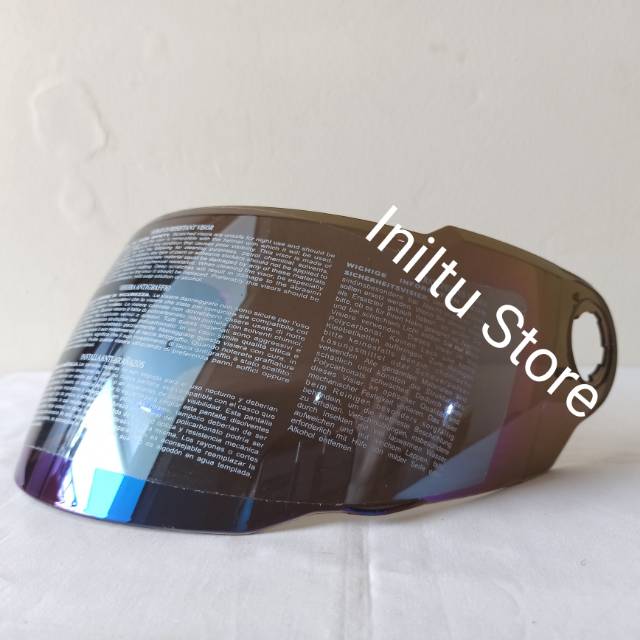 Visor Iridium Blue Helm Zeus ZS811 ZS813 ZS-811 ZS-813 Z811 Z813