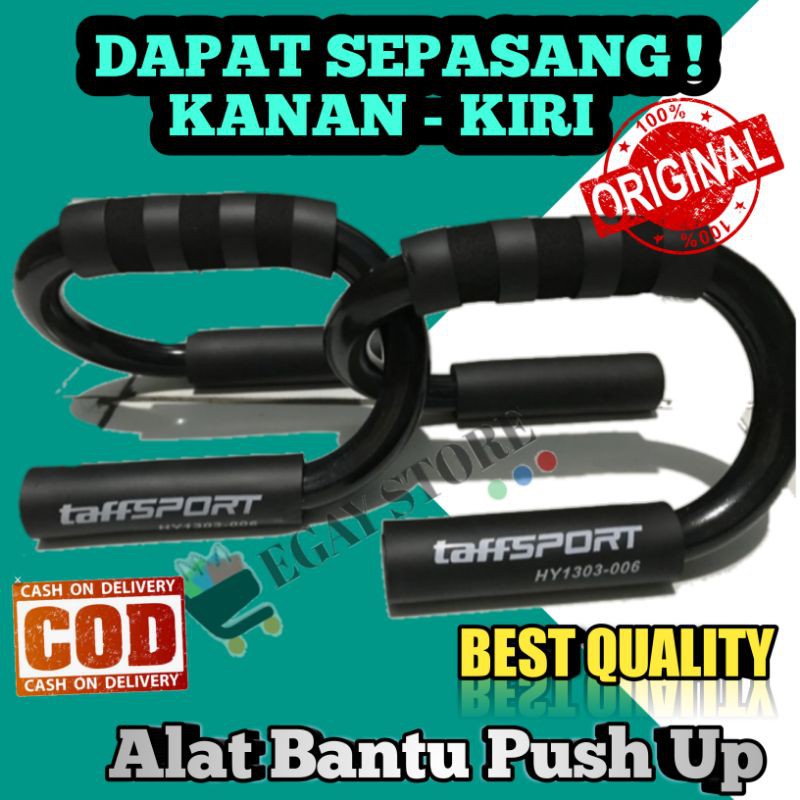 Alat Bantu Push Up Handle Portable Bar Alat Olahraga Fitness Perlengkapan Gym Terlaris