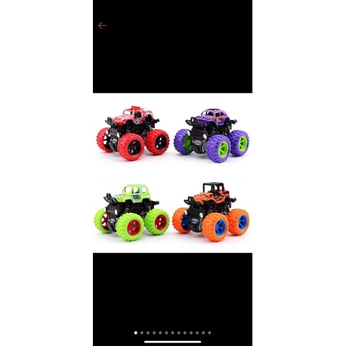 Mainan Mobil Anak Monster Zap Jip Off Road 4 Drive Inertial Bigfoot