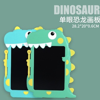 Papan tulis LCD anak-anak, papan tulis dinosaurus kartun grafiti bayi, hadiah ulang tahun