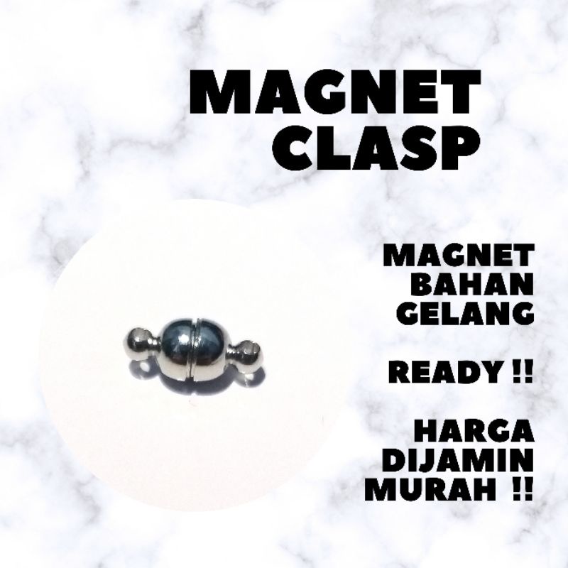 Termurah, Magnet Clasp bahan Gelang couple sepasang, Magnet Couple Kerajinan