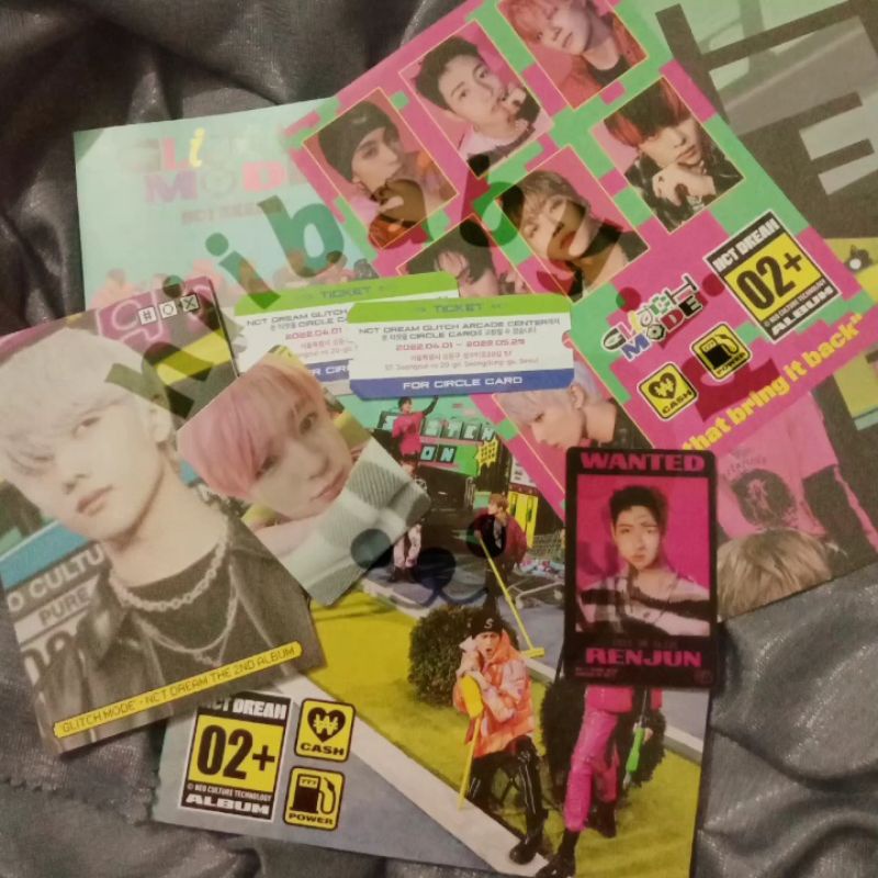 [READY] WTS PC JENO GLITCH MODE | JENO SELIMUT OFFICIAL ALBUM ONLY NCT DREAM