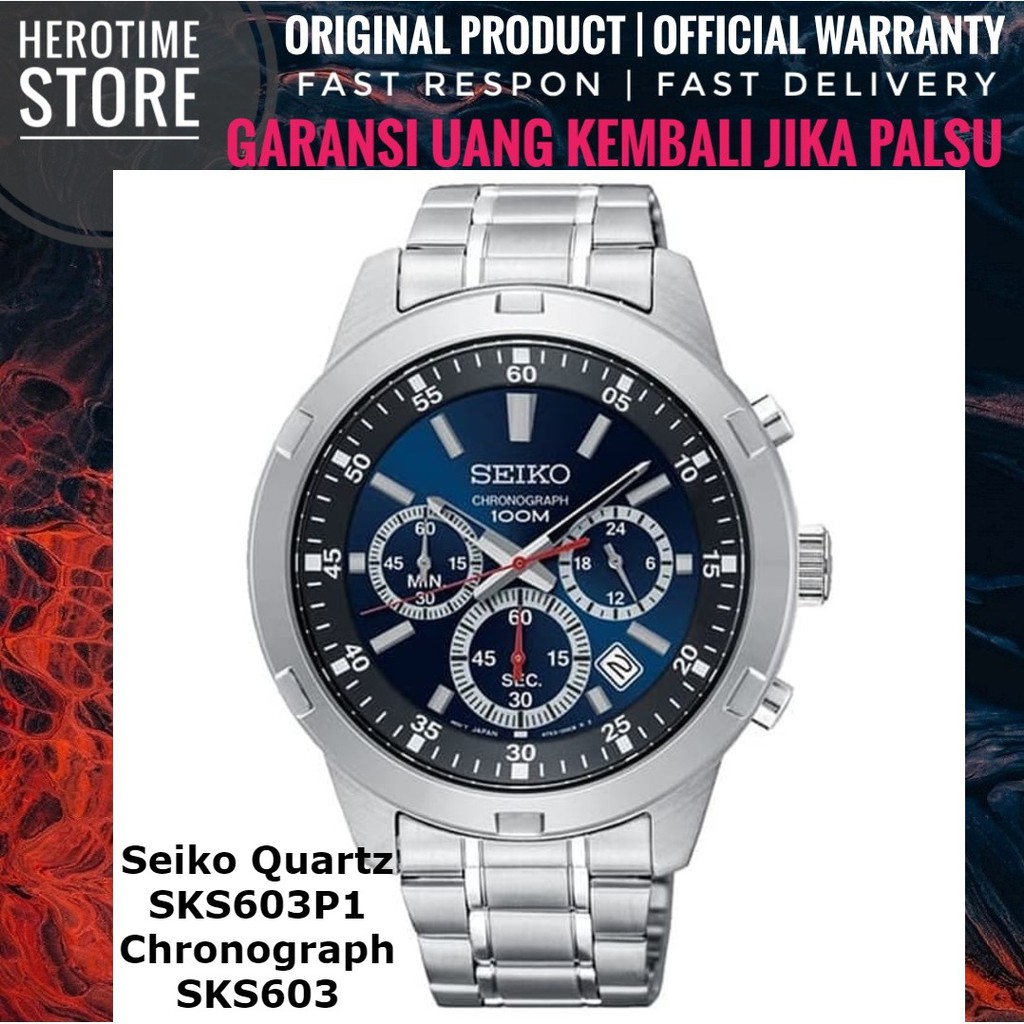 Jual Jam Tangan Seiko Quartz SKS603P1 Chronograph SKS603 Garansi Resmi  ORIGINAL Indonesia|Shopee Indonesia
