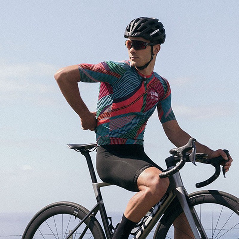 baju sepeda jersey sepeda roadbike attaquer cycling  wanita  pria  tangan panjang dan tangan pendek,