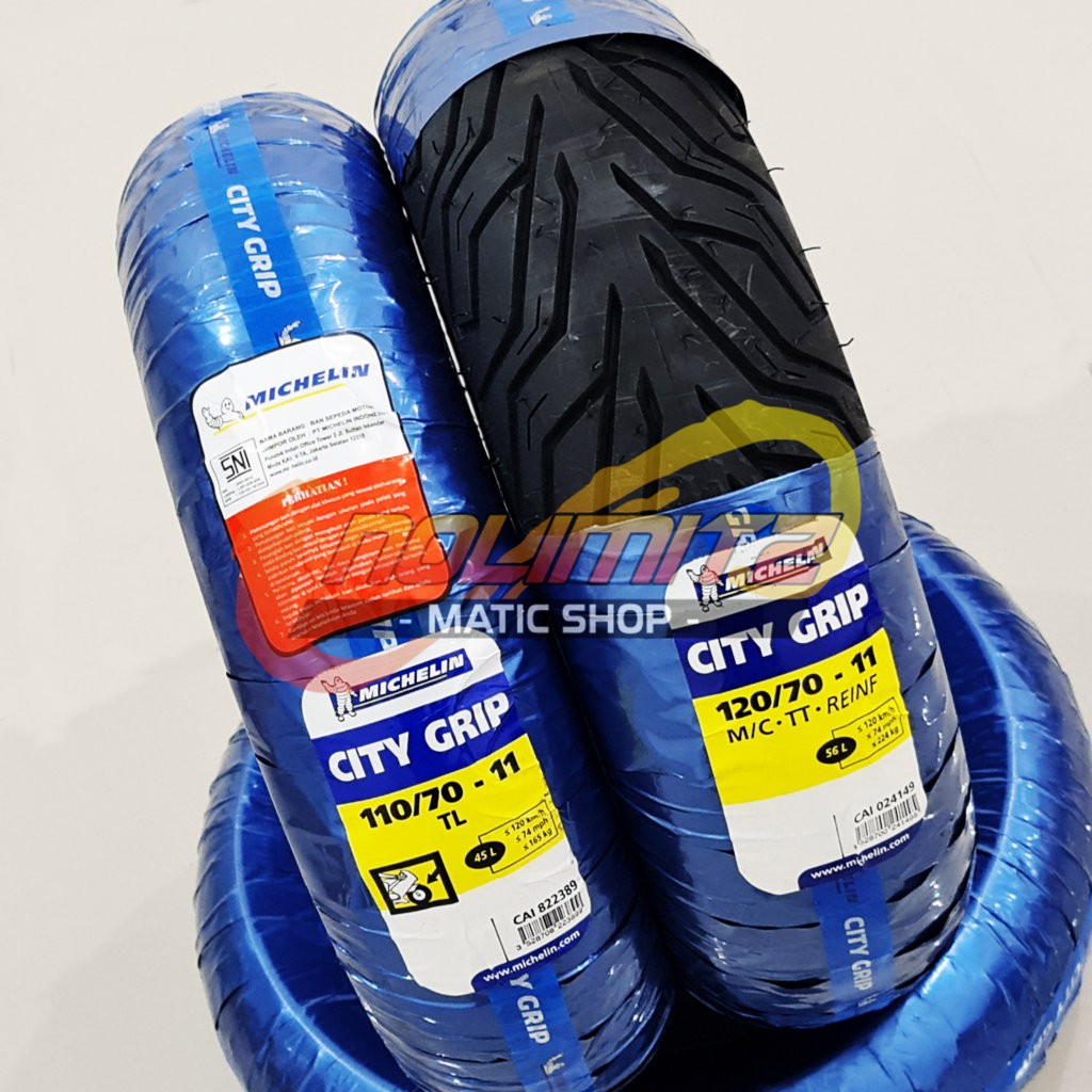 Ban Michelin City Grip 110/70 - 11 &amp; 120/70 - 11 Vespa Primavera LX S