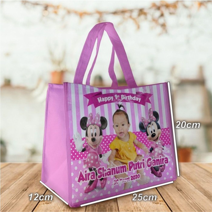 

Tas Goodie Bag Ulang Tahun Anak Custom Foto Free Desain