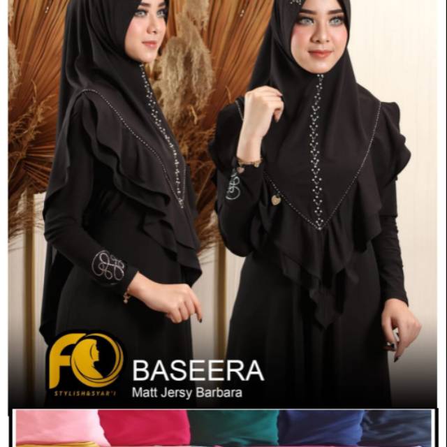 JILBAB ORI FO BASERA/JILBAB PAYET MEWAH ORI