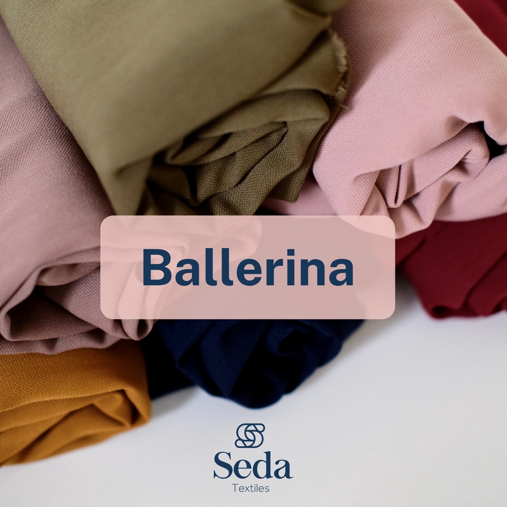 Kain PAULISTA BALLERINA Premium Murah 0.5 Meter Kain Ballerina